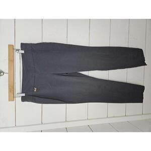 Alfani size 8 Short grey stretchy ankle dress pants